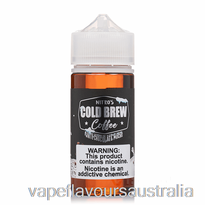 Vape Flavours Australia White Chocolate Mocha - Nitros Cold Brew - 100mL 3mg